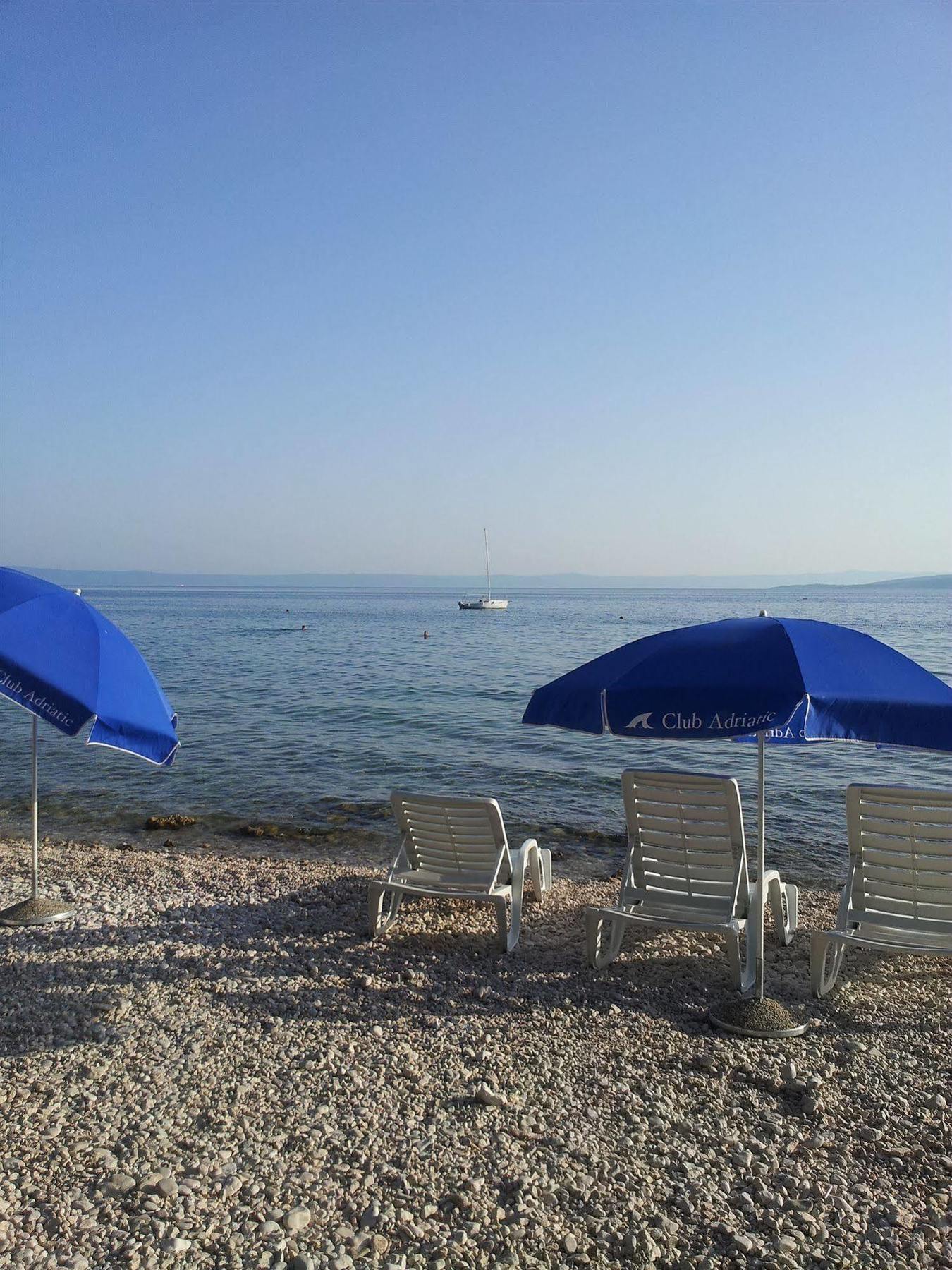 Mobile Homes Basko Polje Campground Baška Voda Eksteriør billede